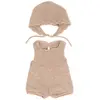 Miniland Ensemble De Vêtements Tricotés : Barboteuse Et Bonnet 38 Cm