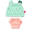 Miniland Kledingset Pop Groen-Roze 21 cm