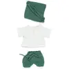 Miniland Dolls 31649 Chico Forest Ensemble pour bébé 32 cm Vert et blanc