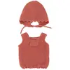 Miniland Ensemble De Vêtements Tricotés : Barboteuse Et Capuche 32 Cm