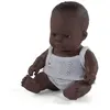 Miniland Miniland31123 Poupée Bébé Africain Petit Garçon 21 cm 31123 Multicolore
