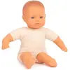 Miniland Zachte Kaukasische Babypop 32 Cm Beige