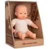 Miniland Dolls 31366 : Poupée asiatique de 32 cm avec corps souple. Présenté dans une boîte cadeau.