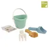 Miniland Eco Set de sable bébé multicolore cool pour jouer sur la plage, le sable ou la neige