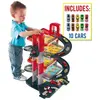 Garage à jouets 5 étages - Marque - Modèle 05426 - Pour enfants de 3 ans et plus - 10 voitures incluses