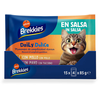 4x85g Brekkies Daily Delice poulet et dinde pâté pour chat