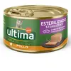 24x85g Fit & Delicious Stérilisé : poulet Ultima nourriture humide pour chat