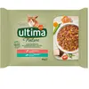Ultima Cat Nature 4 x 85 g pour chat - saumon, cabillaud