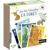 Jeu de cartes Nathan Les 9 familles de la forêt