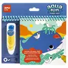 Apli kids Livre de coloriage à l'eau - Aqua Fun Magic Water - Animaux marins