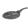 Poêle à crêpes - IBILI - 6 coeurs - Fonte d'aluminium - Revêtement antiadhésif - Diamètre 26 cm