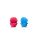 Ibili 735901 Capsule à pâtisserie antiadhésive Lot de 50 pièces Bleu +...