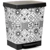 TATAY Poubelle de Cuisine  Cubik Deco Hydraulic 23 L
