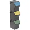 Tatay Poubelles De Recyclage Empilables 20l 3 Unités