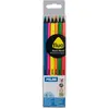 Milan Étuis 6 crayons Milán Fluo bois noir