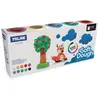 LIDERPAPEL MILAN 913510B Caja frascos 85gr Básico Soft Dough, Couleurs Basiques, 10 botes 85g