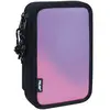 Trousse 2 étages avec contenu Sunset, noir et rose MILAN®