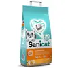 8L Litière agglomérante Sanicat vanille, mandarine - pour chat