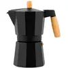 BRA Market  Cafetière 9 tasses (425 ml) corps en aluminium poignée et ...