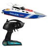 Colorbaby 47674 Bateau De Course Vedette De Police Télécommandée