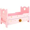 ColorBaby WOOMAX 49363 Woomax-Lit en bois pour poupée +3a