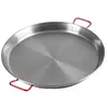 REVIMPORT Poêle à paella valence 46 cm en acier poli - Garcima - Argent - Acier