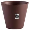 PLASTIKEN Pot de fleurs cône Tes - 26 cm - Bronze
