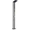 Douche solaire - Premium - Carrée en aluminium - 20x11x215 cm - 38 l