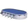 GRE Bâche à bulles 400 microns pour piscine acier ovale 10,20 x 5,75 m - Gré 1020,00 x 575,00 Bleu