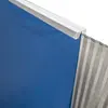 Liner pour piscine ovale GRE - 915x470 cm h132 cm - Bleu uni avec rail...