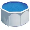 Gre Piscine ronde acier Ø2,60m x H: 1,22m - Filtration à sable