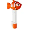 GRE Thermomètre flottant pour piscine - Orange et blanc