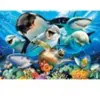 Educa Puzzle Animaux - Borrás - Selfie Sous L'eau 500 Pièces - Fix Puzzle Inclus