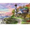 Puzzle Paysage et Nature - EDUCA - Phare A Rock Bay - 1000 pièces - Adulte