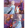 Puzzle en bois Educa - La Reine des Neiges 2, 2x25 pièces