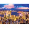 Legpuzzel - Hong Kong Skyline  NEON - 1000 stukjes - Educa Puzzel