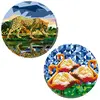 Educa - Puzzle rond 3D Elizabeth Sutton | Tourne, retourne et résout | Puzzles Enfants | Jeux Enfants à partir de 8 ans (19986)