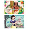 Educa - Disney Princess (Vaiana + Blanche-Neige) | Set de 2 puzzles en...