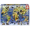 Puzzel Educa 500 stukjes Danger of extinction
