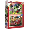 EDUCA - puzzel - 2 x 20 stuks - MICKEY MOUSE FUN HOUSE
