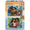 2 x 48 pièces Disney Vaiana 2 multicolore TU