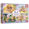 Educa 4 Puzzles - Capyfun 20486