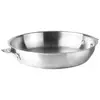 Poele inox 28 cm gamme combi sans manche Lacor LA56728