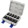 Coffret de douilles à chocs 1/2", 10 pièces 167-10-4 Irimo Noir