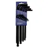 Irimo Flask Set 13 Long Keys Ball 050-3/8´´ Set Inbussleutels Zilver