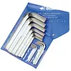 Irimo Jeu De Clés Allen Nickel-plated Hex S 1/8-1/2´´ 9 Pièces