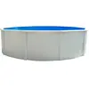 Productos Qp Piscine Ronde En Acier Circular With Columns 550x120 Mono...