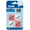 Aucune MILAN 430 Gomme 1.5 x 8 x 14 cm caoutchouc synthétique (pack de 4)