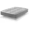BE ZEN Matelas ressorts ensachés ViscoGel-Grafeno Plus 180X190| 13 zones et soutien lombaire - Hauteur 24 cm