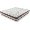 BE ZEN Matelas extradoux 7 zones 90X190  à mémoire de forme 21 cm - Toscana Deluxe - équilibré - Literie confort